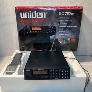Uniden BC760XLT VHF UHF 800MHz Base or Mobile Scanner, 100 Channels, 12 Bands - Picture 1 of 19