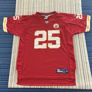 Kansas City Chiefs Reebok Jersey Boys XL (18-20) Red #25 Charles PLAY READY 8630 - Picture 1 of 9
