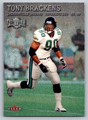 2000 Metal #96 Tony Brackens - Image 1 of 2