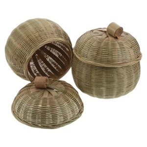  2pcsgo Gioco da Tavolo Stones Jar - Go Stones Canister - Portaoggetti Bambù Weiqi - Foto 1 di 12