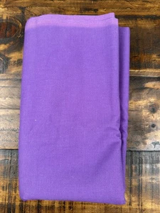 Purple Fabric Solid 2 Yards + 25”, 44” Wide - Picture 1 of 2