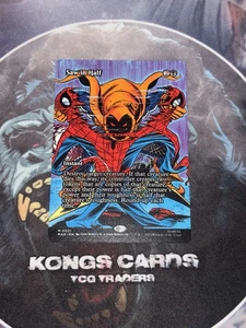 MTG Saw In Half 0021 (Borderless) NON FOIL Spider Man MYTHIC - Bild 1 von 1