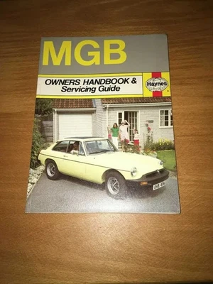 Mgb owners handbook & servicing guide (roadster and gt models / haynes) - Imagen 1 de 4