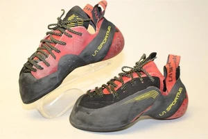 La Sportiva Testarossa Lace Up Rock Climbing Womens 6 37 Suede Italy Made Shoes - Foto 1 di 24