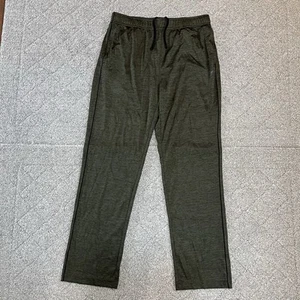 Pantalones de rendimiento Old Navy Active Track para hombre talla mediana verde con cordón - Imagen 1 de 9