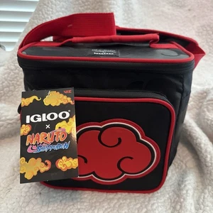 Bolsa de almuerzo de anime Iglú enfriador NARUTO SHIPPUDEN 9 latas capacidad nueva con etiquetas - Imagen 1 de 8