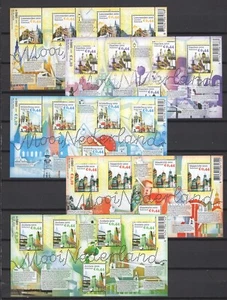 Nederland, Niederlande 2010 Mooi Nederland Kleinbögen 5 verschiedene - Bild 1 von 1