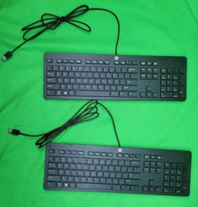 2 nuevos teclados de escritorio HP de caja abierta | KBAR211 | 803181-001 - Imagen 1 de 3
