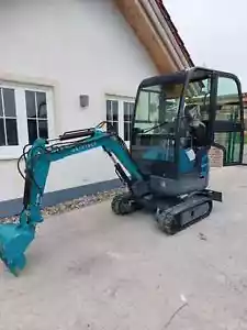 Bagger akrotect AK15, ca 1400kg, Verstellfahrwerk, 3ter hydr. Steuerkreis - Bild 1 von 6