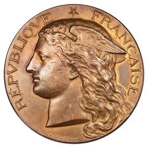 France médaille - Concours régional hippique Angers 1895 par Ponscarme - bronze - Picture 1 of 3