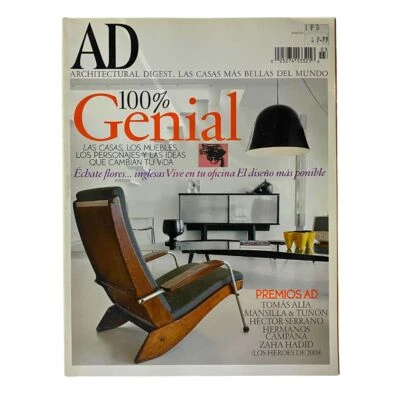 Architectural Digest Magazine March 2009 Las Casas, Los Muebles No Label - Image 1 of 4