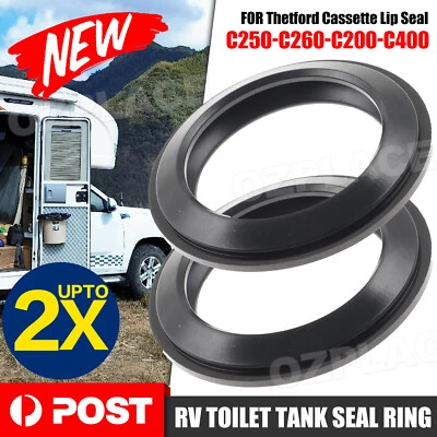 AU New FOR Thetford Cassette Lip Seal C250-C260-C200-C400 Toilet 23721 k - image 1 of 4