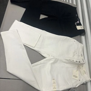(2) ana A New Approach Womens Jeans Size 8 High Rise Ankle Skinny Pants New - Picture 1 of 11