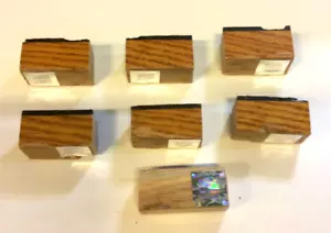 Boston Garden Parquet flr1 0,3""x 1,3"" con pegatina de jardín (para un auto pequeño) marrón - Imagen 1 de 2