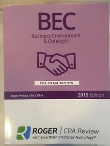 Roger CPA Review BEC Exam Textbook - 2019 Edition - Picture 1 of 2