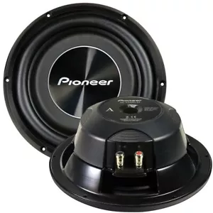 Pioneer TSA2500LS4 10 Shallow Mount Woofer, 300W RMS/1200W MAX - Picture 1 of 3