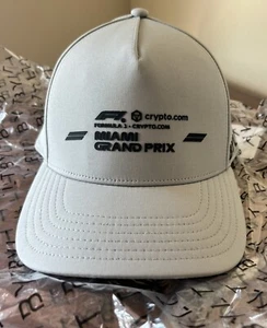 Formel 1 Miami 2025 Grand Prix grau Mütze - F1 Exclusive - selten - neu & ungetragen - Bild 1 von 6