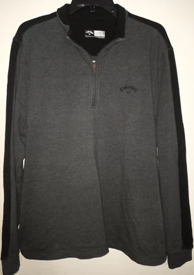⛳Callaway Golf Hombres Pistola Gris Metal Pullover Chaqueta Rompevientos M Mediana NUEVA SIN ETIQUETAS NUEVO Foto 1 de 4