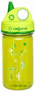 Nalgene Tritan Grip 'n Gulp Water Bottle - 12 oz. - Cars Green/Green