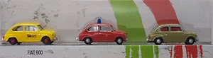 BLACKSTAR BS00050 Fiat 600 set tre versioni: AGIP, Vigili del Fuoco e Polizia - Foto 1 di 2