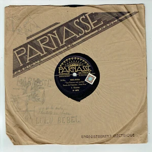 78T 25cm OPERETTES Disque Phono NINA-ROSA -J CHASSE LES PAPILLONS -PARNASSE 6076 - Foto 1 di 3