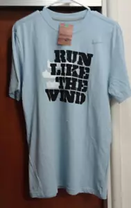 NIKE SPORTSWEAR 2013 CHICAGO MARATHON PROMO TSHIRT RUN LIKE THE WIND L DRIFIT - Bild 1 von 4