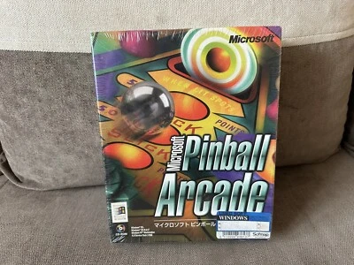 Microsoft Pinball Arcade - Japanese Big Box Edition PC NEW & SEALED - Image 1 of 4