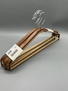 IKEA HÖSVANS Kleiderbügel Bambus - Bild 1 von 3