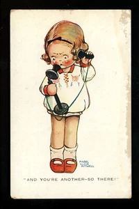 Artist Signed postcard Mabel Lucie Attwell child comic Valentine's Co. #A329 - Picture 1 of 2