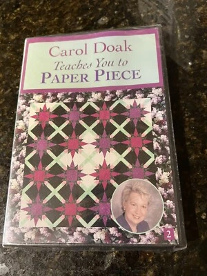 Carol Doak Teaches You to Paper Piece - DVD By Educational DVD - GOOD - Image 1 of 2