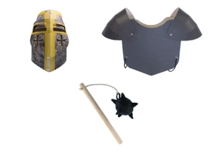 Kinderrüstung Papprüstung Rüstung für Kinder Faschingskostüm Rüstungsset Paladin - Bild 1 von 1