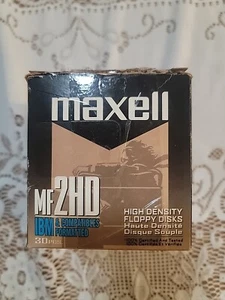 MAXELL SONY NASHAU Floppy Diskettes 3.5" 1.44MB MF 2HD PC Formatted 30 disks - Picture 1 of 13