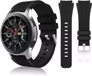 Kompatibel mit Samsung Galaxy Watch 46 mm Bands/Gear S3 Frontier - Bild 1 von 12
