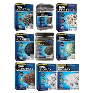 Fluval Filtrationsmedien ClearMax Phosphatentferner Kohlenstoff Biomax Ammoniak ZeoCarb - Bild 1 von 66