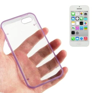 Backcover Etui ochronne Ramka na telefon Projekt Etui na telefon komórkowy Apple iPhone 5C Fioletowe - Zdjęcie 1 z 3