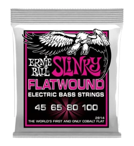 Ernie Ball Super Slinky Flatwound 45-100 Electric Bass Strings - Picture 1 of 1