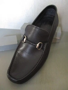 Sandrino Sandro Moscoloni EUC black horsebit classic modern loafers 9.5 - Picture 1 of 9