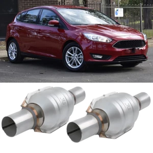 For 2012-2018 Ford Focus 2PCS 2" Inlet/Outlet Catalytic Converter EPA Approved - Picture 1 of 13