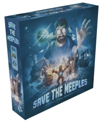 SAVE THE MEEPLES Jeu société Stratégie 2-4 joueurs 10 ans+ Blister FR 40-60 min - Photo 1/3
