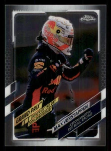 2021 Topps Chrome Formula 1 #167 Max Verstappen/Driver of the Day - Picture 1 of 2