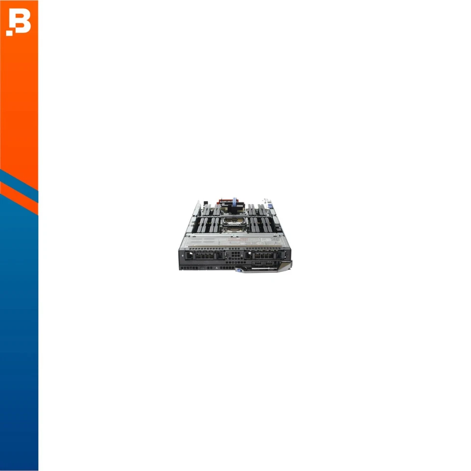 Dell PowerEdge FC630 2x 14 Core 2.6GHz E5-2690 V4 256GB 2 x 3.84TB SAS SSD H730P - Image 1 of 4