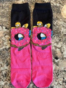 Homer Simpson/Simpsons New Socks one size fits size 7-12 UNISEX/Men/Women - Picture 1 of 3