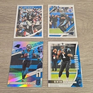 Cam Newton 4 Card Football Lot Absolute 82 Elite 37 Donruss 41 Panini 37 - Picture 1 of 6