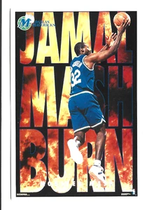 JAMAL MASHBURN "MONSTER MASH",DALLAS MAVERICKS 1994 - Picture 1 of 1