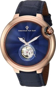 Christian Van Sant Men's CV0143 Cyclone Automatic Analog Display Blue Watch - Picture 1 of 5