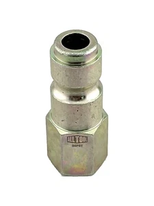 1/4"NPT UNIVERSAL Air Compressor Hose Female Quick Connect Coupler Plug(10 Pack) - Picture 1 of 3