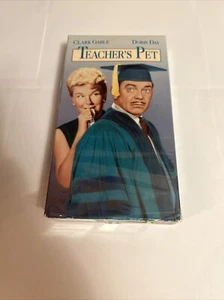 Teachers Pet (VHS, 1992) Clarke Gable Doris Day Rare - Picture 1 of 3