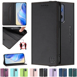 Custodia telefono portafoglio sottile per Moto G Power/Stylus 5G 2025 pelle PU Mag Flip Stand - Foto 1 di 72