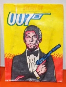 1984 Monty Gum The Story Of 007 James Bond Roger Moore Wax Pack - Bild 1 von 2