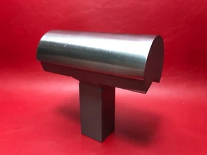 1-1/8” Hardy Shank Blacksmith Anvil or Vise 4” Long 2" Diameter  Bottom Fuller - Picture 1 of 7
